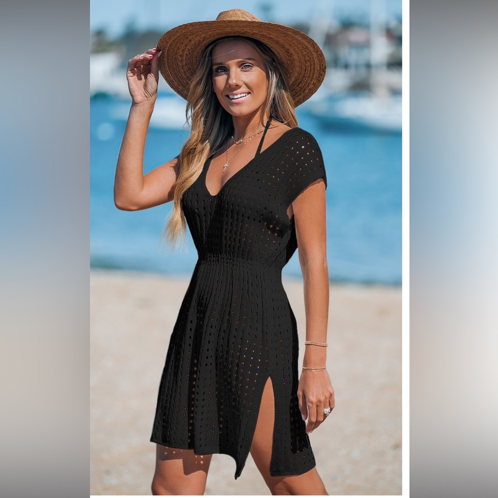 Cupshe Cutout Cover-Up Mini Dress